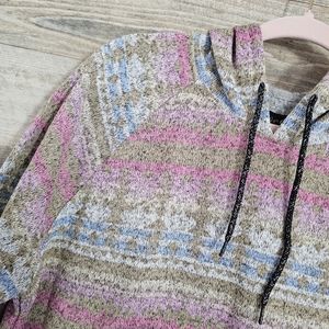 🐇 NWT Brooklyn Cloth Multocolor Sweatshirt Hoodie Youth XLarge Long Sleeve